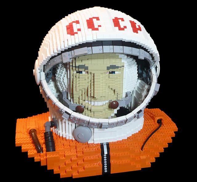 Yuri Gagarin en LEGO.