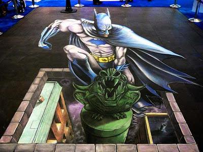 Marvel y DC Comics en el arte urbano