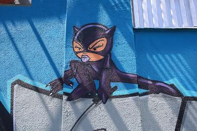 Marvel y DC Comics en el arte urbano