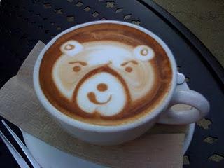 Arte en el café de la mañana Arte en el café de la mañana