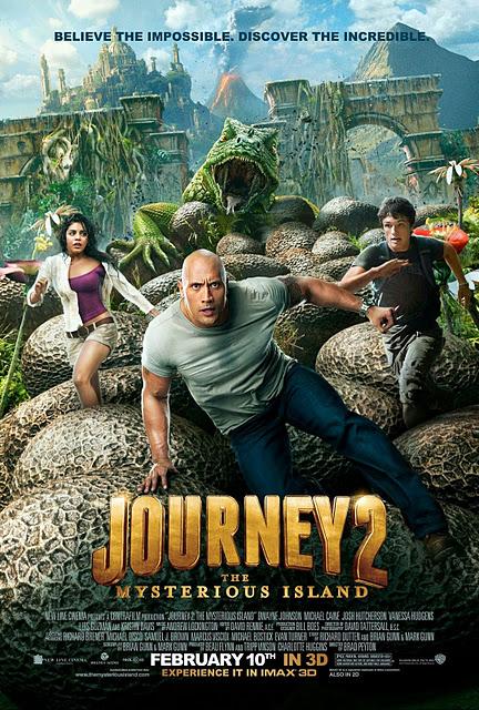 Póster de 'Journey 2: The Mysterious Island', secuela de 'Viaje al centro de la Tierra' Póster de 'Journey 2: The Mysterious Island', secuela de 'Viaje al centro de la Tierra'