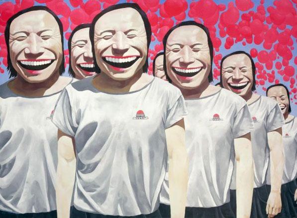Yue-Minjun-Happiness Yue-Minjun-Happiness