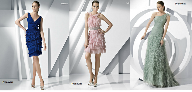 Nueva colección de vestidos de fiesta de Pronovias 2011 2012