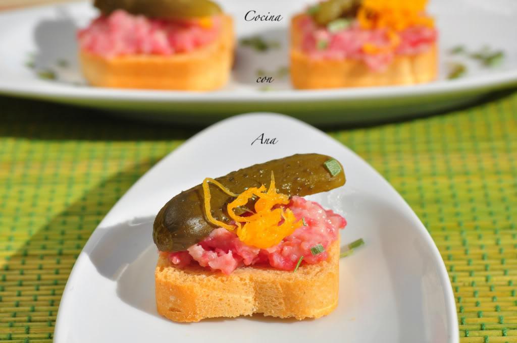 CANAPÉS DE PATE DE SALAMI Photobucket