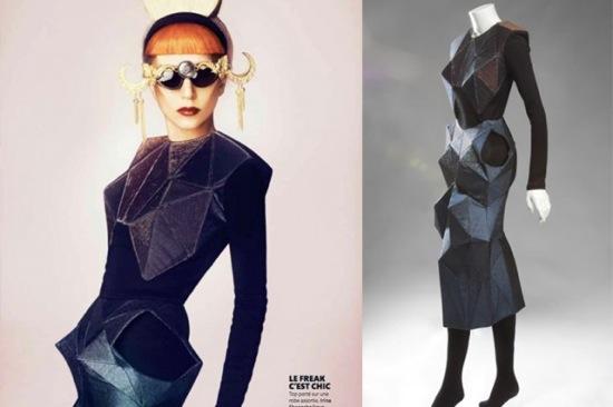 Lady Gaga vestido Irina Shaposhnikova subasta Lady Gaga vestido Irina Shaposhnikova subasta