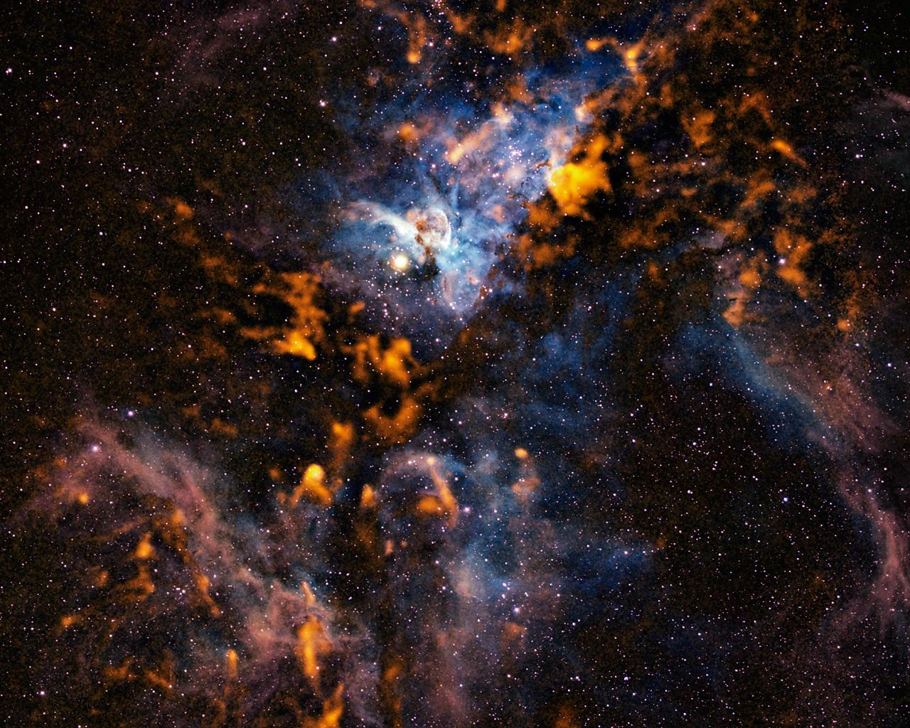 Las frías nubes de Carina Las frías nubes de Carina