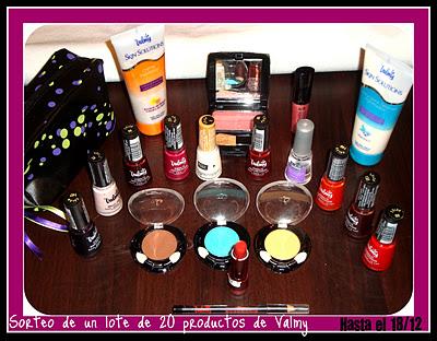 Participa en el Sorteo de un lote de 20 productos de Valmy. Participa en el Sorteo de un lote de 20 productos de Valmy.