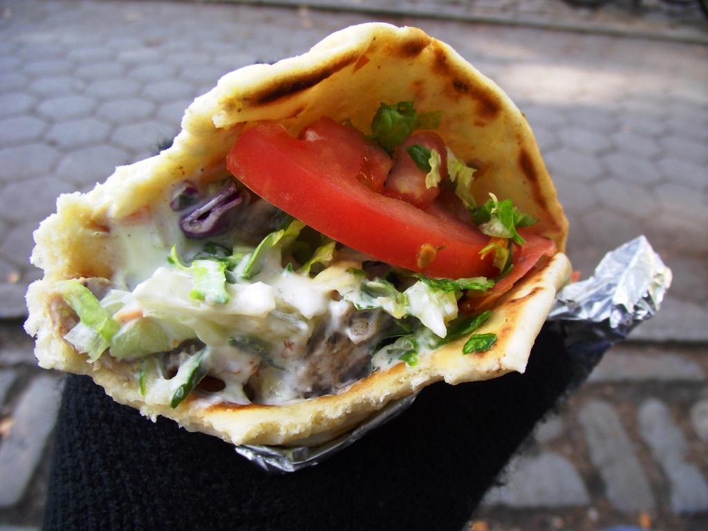 DSCF9360 Tesoros de NYC: ¡Gyros de los camiones de comida!