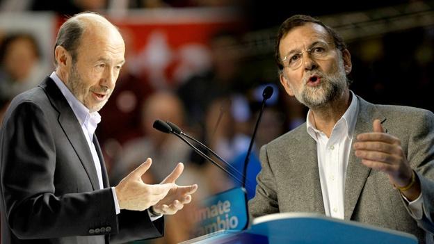 Un diálogo entre Rajoy y Rubalcaba