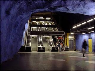 El metro de Estocolmo El metro de Estocolmo