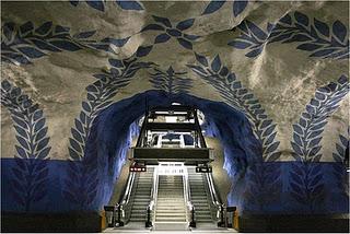 El metro de Estocolmo El metro de Estocolmo