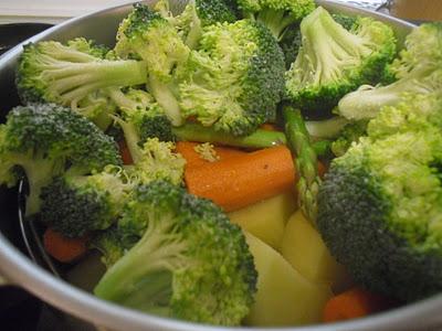 Verduras al vapor Verduras al vapor