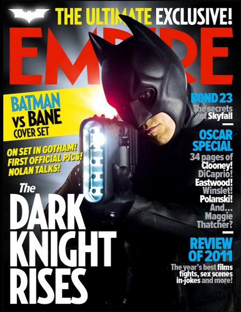 Doble portada de Empire para The Dark Knight Rises