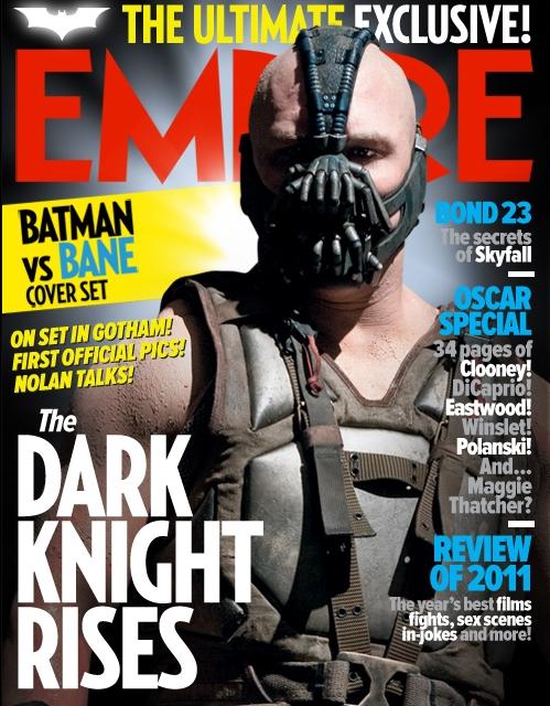 Doble portada de Empire para The Dark Knight Rises