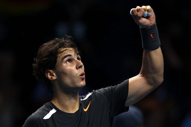 ATP World Tour Finals: Nadal sufrió para derrotar a Fish