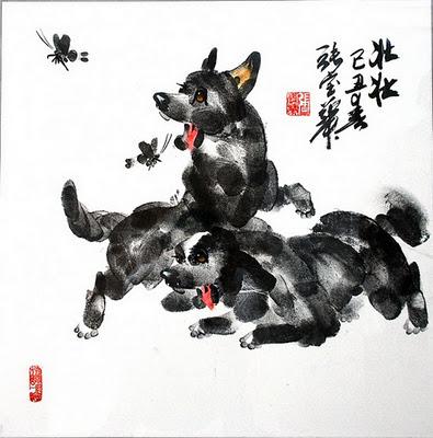Zhang Baohua y su estilo de pintura con huellas de manos (Galería de Imágenes)