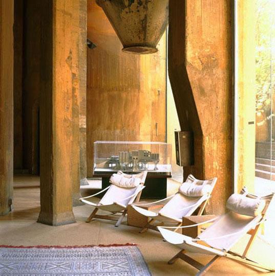 The Amazing Cement Factory Loft by Ricardo Bofill