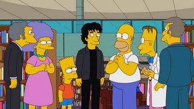 THE SIMPSONS: Episodio con Neil Gaiman THE SIMPSONS: Episodio con Neil Gaiman