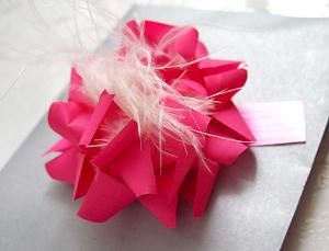 mona-con-plumas Envolver regalos