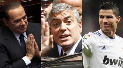 Clooney y Cristiano testigos en el juicio de Berlusconi