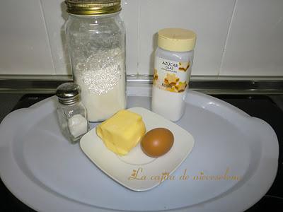 Tarta de manzana frita con aroma de vainilla Tarta de manzana frita con aroma de vainilla