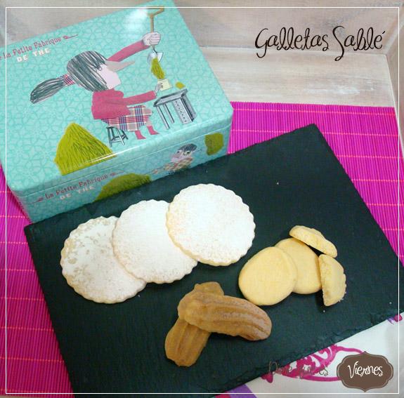 Galletas Sablé