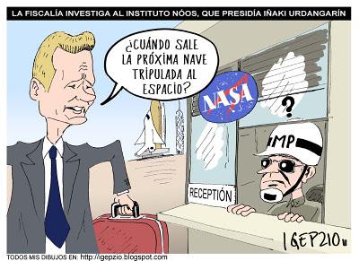 Urdangarín no es inviolable como el Rey Urdangarín no es inviolable como el Rey