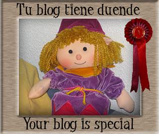 Tu Blog Tiene Duende! Mi Segundo Premio! Tu Blog Tiene Duende! Mi Segundo Premio!
