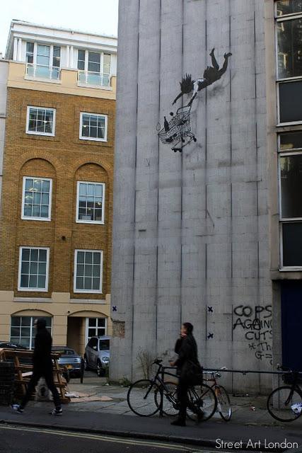 Aparece un nuevo Banksy en Londres ¿en serio?