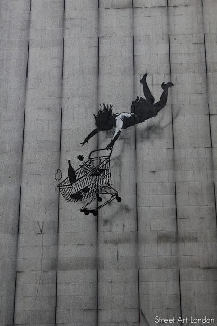 Aparece un nuevo Banksy en Londres ¿en serio?