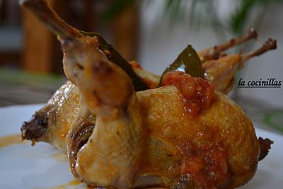 CODORNICES CON TOMATE CODORNICES CON TOMATE