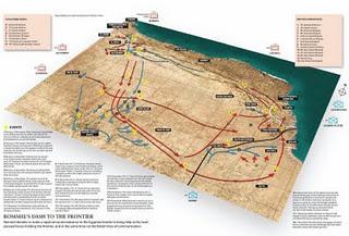 Ante la amenaza que se cierne sobre Tobruk, Rommel decide regresar al oeste - 26/11/1941.