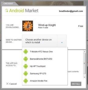 Android Web Market, ahora compatible con dispositivos no oficiales Android Web Market, ahora compatible con dispositivos no oficiales