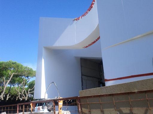 A-cero Projects Mas imágenes del proceso constructivo en la Costa Brava