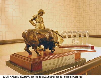 CÓRDOBA: ENTREGA DEL IV CERVATILLO TAURINO