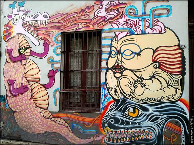 Arte urbano: un pasaje hasta ahí