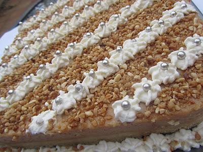 TARTA DE CREMA DE TURRÓN