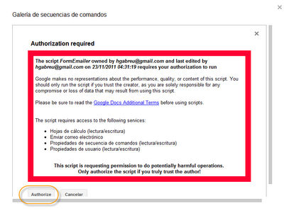 Google Apps Script (II) : Envío de emails desde hoja de cálculo Google Apps Script (II) : Envío de emails desde hoja de cálculo