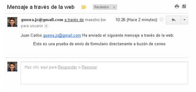 Google Apps Script (I) : Formulario de contacto Google Apps Script (I) : Formulario de contacto