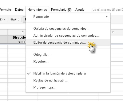 Google Apps Script (I) : Formulario de contacto Google Apps Script (I) : Formulario de contacto
