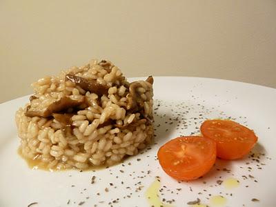 Mi varita mágica y el risotto de ceps encantado