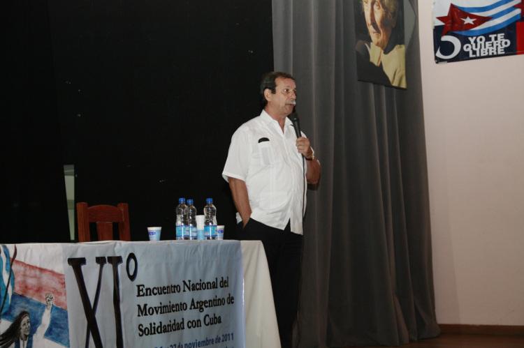 Embajador Cubano en Argentina en XI Encuentro de MAS Cuba Embajador Cubano en Argentina en XI Encuentro de MAS Cuba