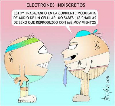 Electrones indiscretos Electrones indiscretos