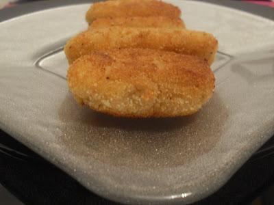 Croquetas de queso azul y jamón