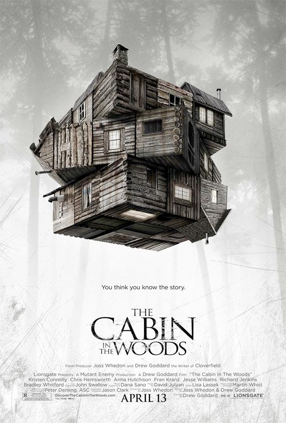 Teaser póster de Cabin in the woods