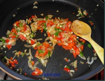 Macarrones con verduras Macarrones con verduras