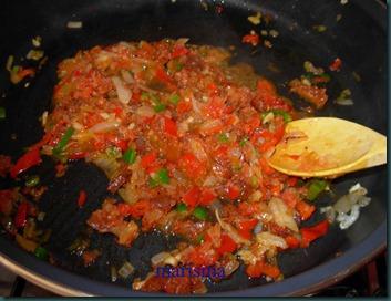 Macarrones con verduras Macarrones con verduras