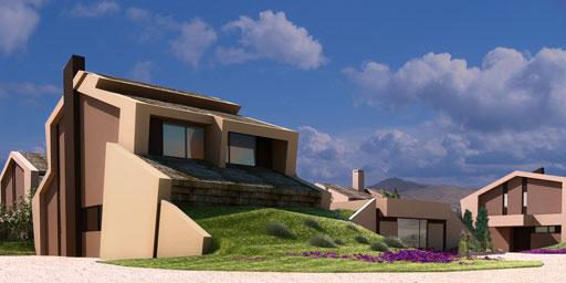 A-cero Projects A-cero presenta varias tipologías de viviendas para un complejo residencial en Los Ángeles de San Rafael