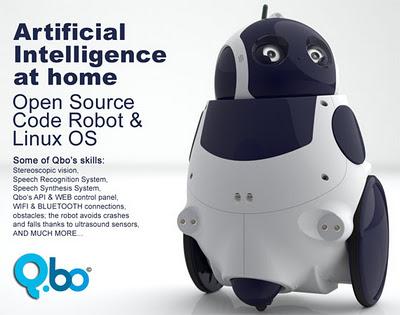 Qbo, el adorable robot open source Qbo, el adorable robot open source