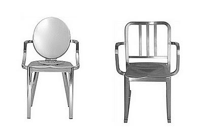 Diseño total en sillas de aluminio